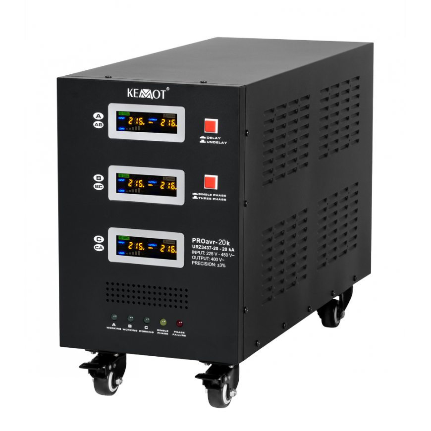 Kemot Automatic three-phase voltage stabilizer KEMOT