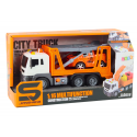 Lean Toys Daugiafunkcis vilkikas su šviesomis ir garsais 1:16 oranžinis automobilis Lean Toys Daugiafunkcis vilkikas su šviesomis ir garsais 1:16 oranžinis automobilis