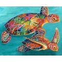 Beldizart Sea turtles 48*38 cm WD064 Beldizart Sea turtles 48*38 cm WD064
