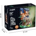 Klocki konstrukcyjne CaDA Set Cztery Seasons Świecący domek na drzewie 1155 parts swiatlo LED Klocki konstrukcyjne CaDA Set Cztery Seasons Świecący domek na drzewie 1155 parts swiatlo LED