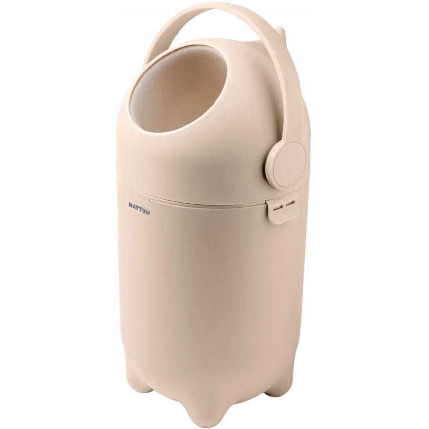 Nattou Dropy - Dirty Diaper Basket | Beige color – 2