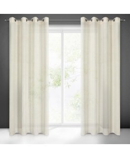 Eurofirany Curtains LIDIA / NATU 140X250 TRANS
