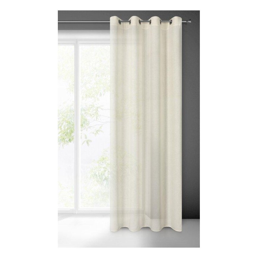 Eurofirany Užuolaidos LIDIA / NATU 140X250 TRANS – 2