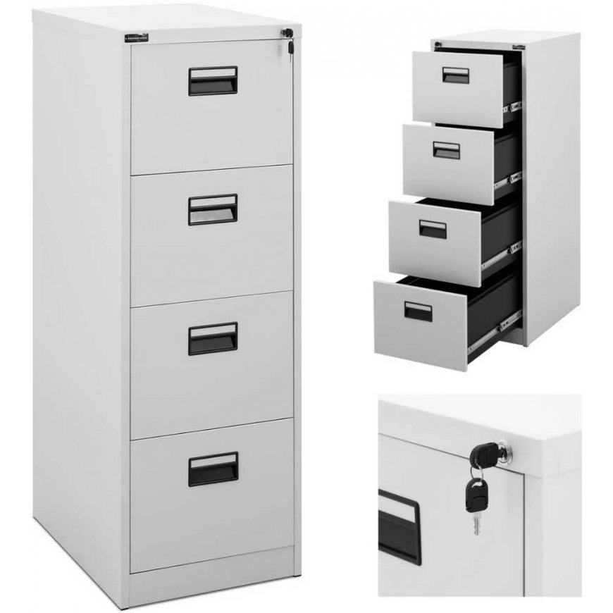 Frommstarck Lockable metal filing cabinet -