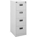 Frommstarck Lockable metal filing cabinet - 4 drawers Frommstarck Lockable metal filing cabinet - 4 drawers