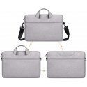 Devia MacBook handbag Justyle 15,4'' pilkas Devia MacBook handbag Justyle 15,4'' pilkas
