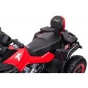 Lean Cars Quad Baterija S615 Raudona 24V Lean Cars Quad Baterija S615 Raudona 24V