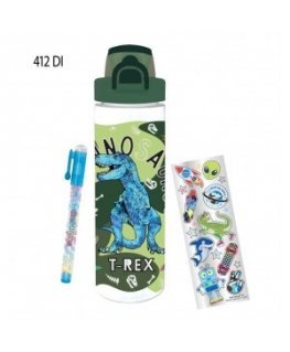 Openable Hot Focus drink bottle + pen and stickers