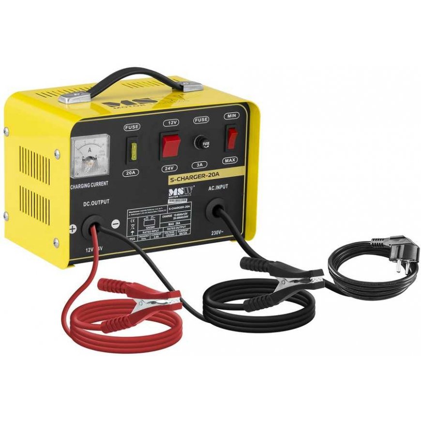 MSW Rectifier for charging car batteries 12/24V 12A – 5