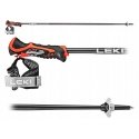 LEKI KIJE 3D AIRFOIL must/punane 120