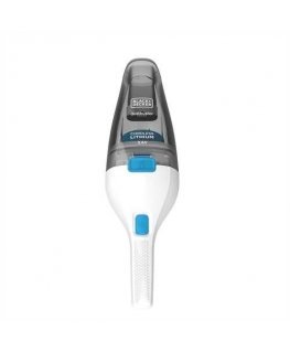 Black & Decker NVC115JL портативный пылесос Серый, Белый Без мешка