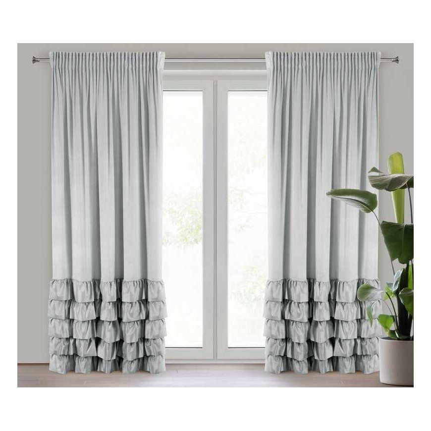 Eurofirany ZAS/DANI/Silver 140X270 T