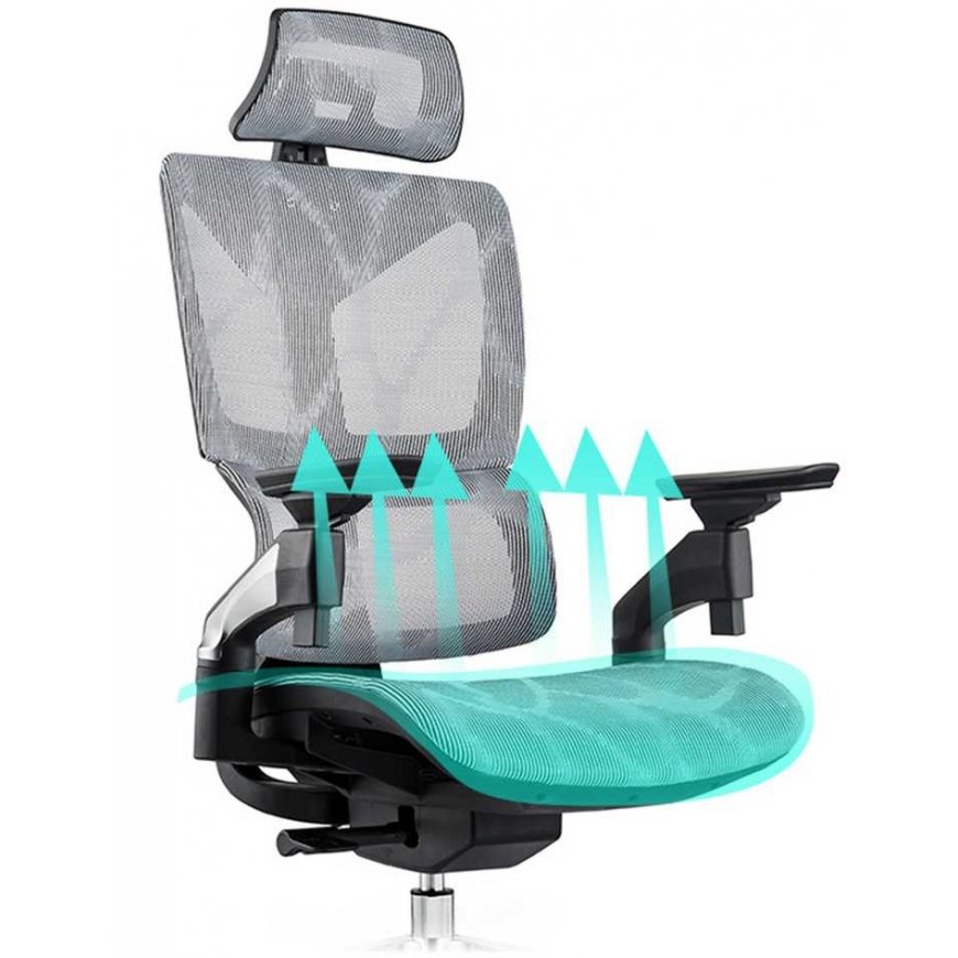 Spacetronik HILDE swivel office chair – 3