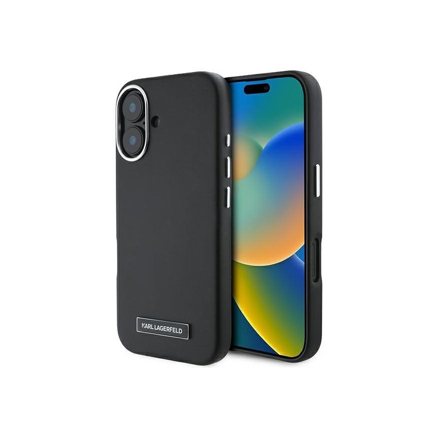 Karl Lagerfeld KLHMP16MPGMSRPK iPhone 16 Plus 6.7" czarny|black