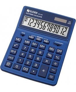 Eleven Calculator SDC444XRNVE, blue, bikorowy, 12 miejsc
