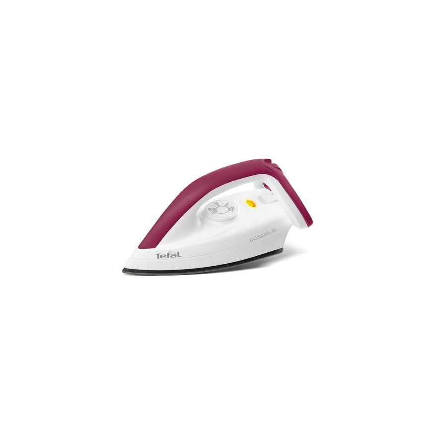 Tefal EasyGliss FS4030 Sauso tipo lygintuvas „Durilium“ padas 1200 W Burgundija, Balta