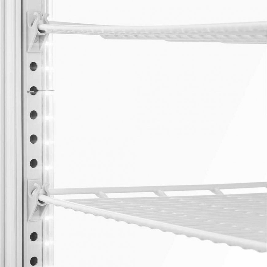 Refrigerator Royal Catering Refrigerator showcase, glass, 4 levels, 78 l - white – 5