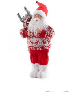 Eurofirany SW/Santa Claus/72A 45CM Red+W