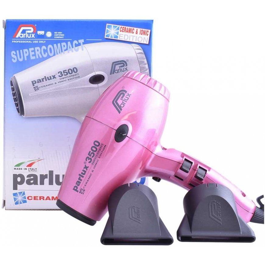 Parlux hair dryer 3500 Supercompact Ceramic Iconic Pink – 4