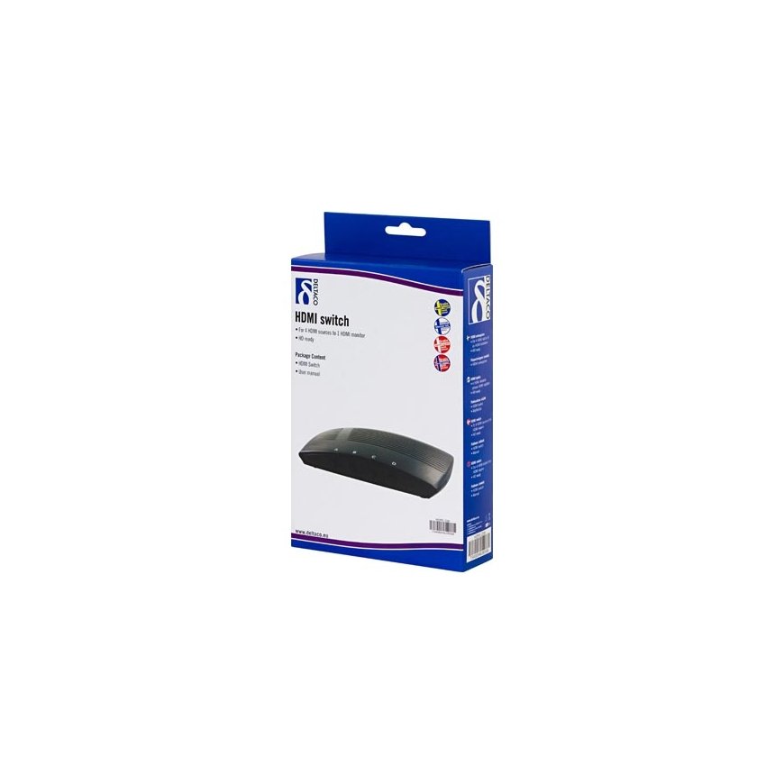 Deltaco HDMI-206 vaizdo signalo jungiklis – 3