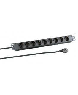 EFB Elektronik EK631DE.1 удлинитель 2 m 9 розетка(и) Для помещений Черный