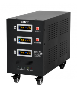 LP Automatic three-phase voltage stabilizer KEMOT PROavr-25k
