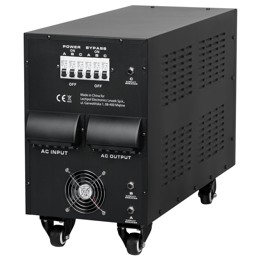 LP Automatic three-phase voltage stabilizer KEMOT PROavr-25k – 2