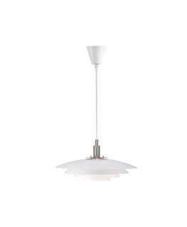 Nordlux BRETAGNE METALPENDEL G9 HVID