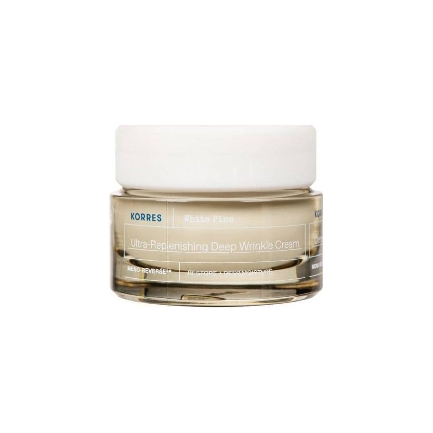 Korres Baltas Pine Ultra-Jauninamasis Deep Wrinkle Kremas Day Kremas