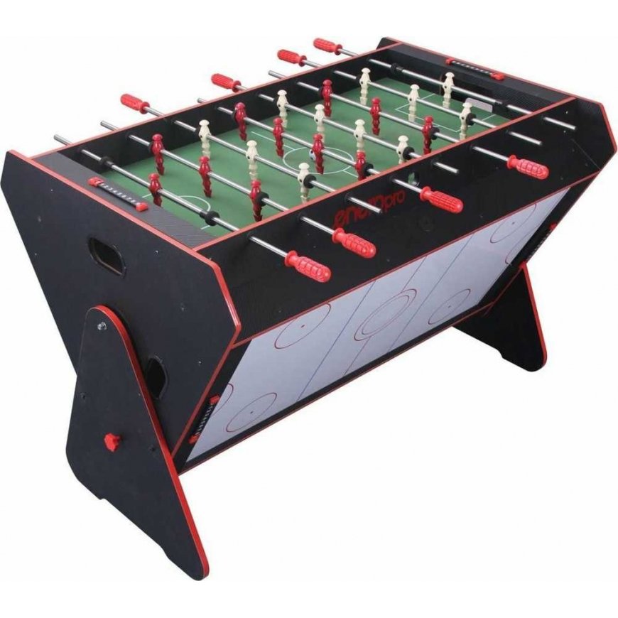 Enero Pro ROTATING GAMES TABLE 3 in 1 Billiards FOSSIBLE HUMBERGOT 121x84.5x85.3CM Black – 4