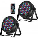 LIGHT4ME PARTY LIGHT 2 LED efektu disko apgaismojums LIGHT4ME PARTY LIGHT 2 LED efektu disko apgaismojums