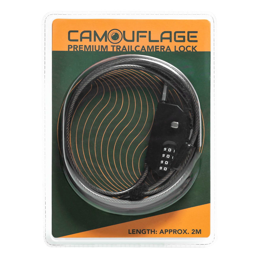 Anti-Theft Camera Trap Lock - Camouflage Premium Trailcamera Lock - WildcameraXL – 4