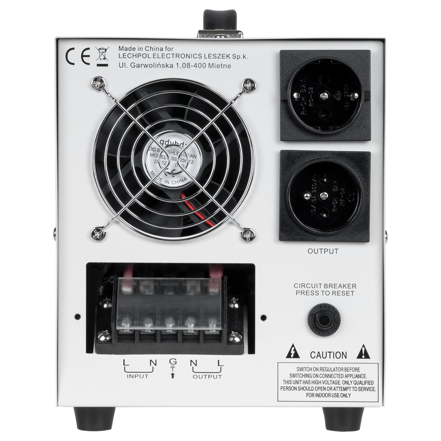 KEMOT SER-10000-S automatic voltage stabilizer, 8% accuracy – 5