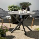 Garden table Lukka 100 cm gray PATIO Garden table Lukka 100 cm gray PATIO