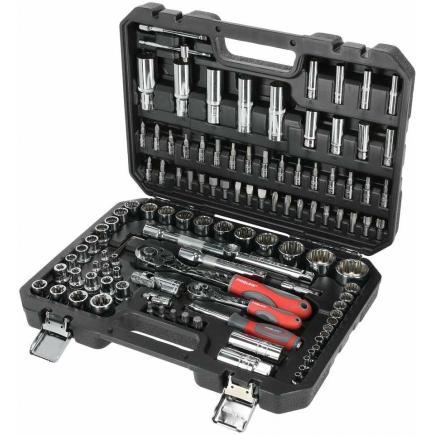 Pro-Line Rinkinys 113 vnt. nasadek,12-kąt.,crv,s2,1/2",1/4",bmc,proline