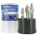 Drilled Tivoli Countersink set Ø6-18mm, HSS-E5, 180°, 6 pcs