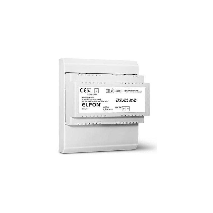 CHARGER AC-20 1.5A ELFON OPTIMA