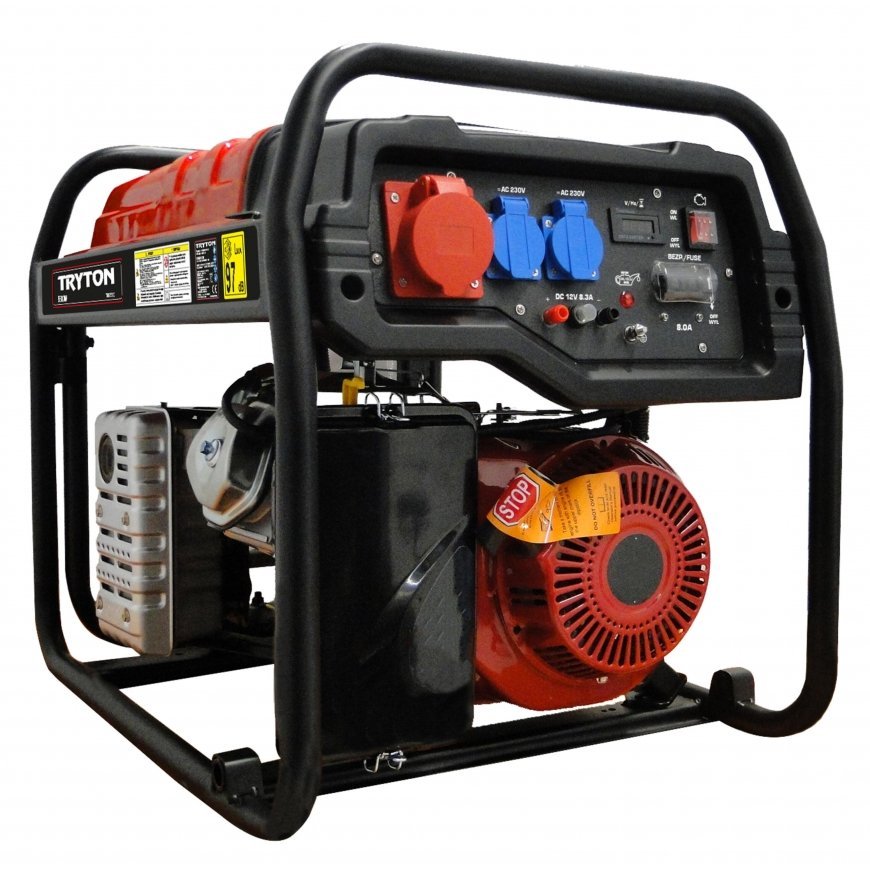 Tryton Electric generator 5kw (max. 5.5kw), avr, 1x400v, 2x230v