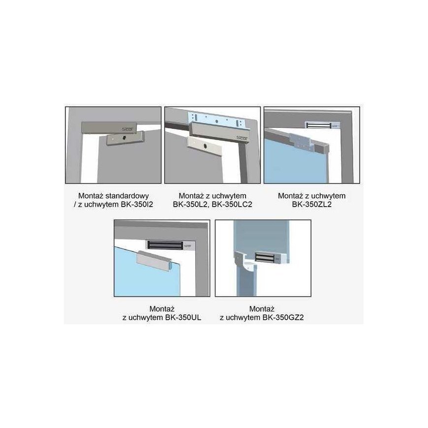SCOT EL-350SL2 electromagnetic lock – 3