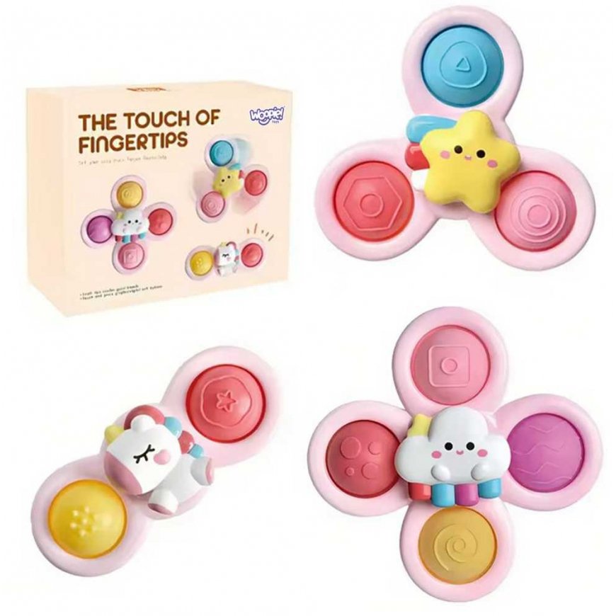 Woopie Suktukai 3 vnt spineriai Vienaragis – 2