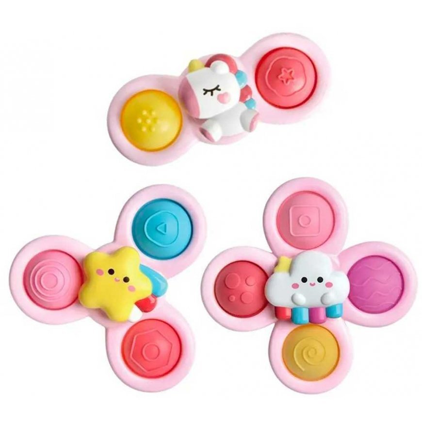 Woopie Suktukai 3 vnt spineriai Vienaragis – 3