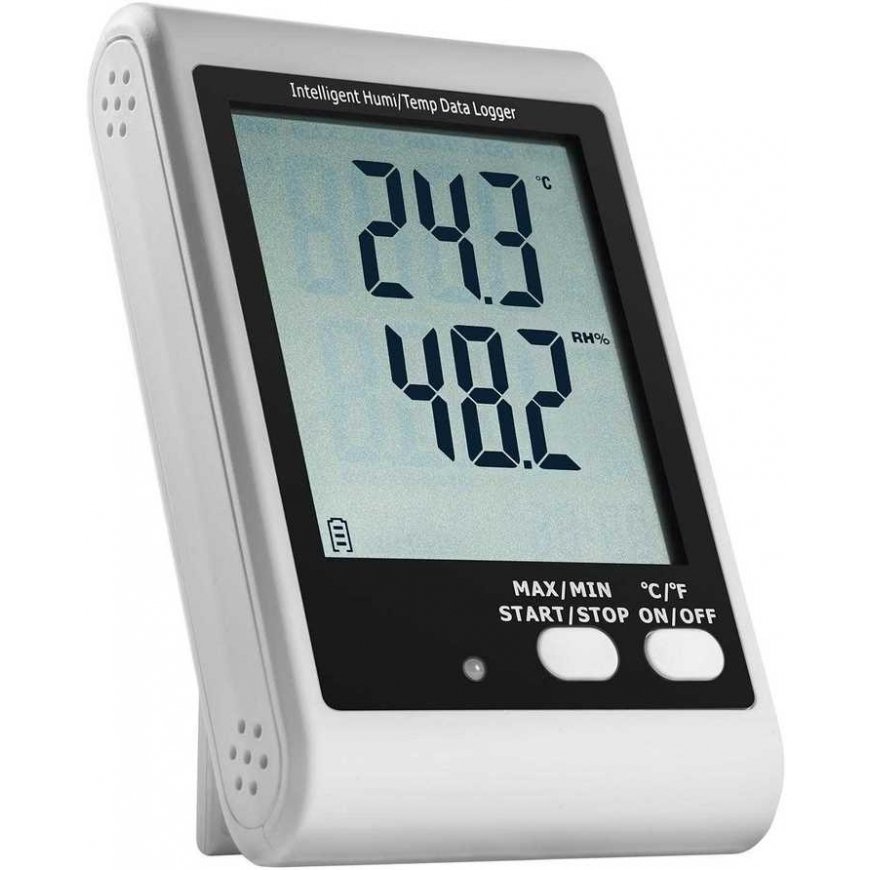 Steinberg Systems Thermohygrometer Temperature and Humidity Recorder Range 0 - 100% -35 - 70° C USB – 2