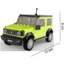 Klocki konstrukcyjne CaDA Samochód terenowy žalia Auto Važiuoklė Suzuki Jimny Terenówka 192 elementy Klocki konstrukcyjne CaDA Samochód terenowy žalia Auto Važiuoklė Suzuki Jimny Terenówka 192 elementy
