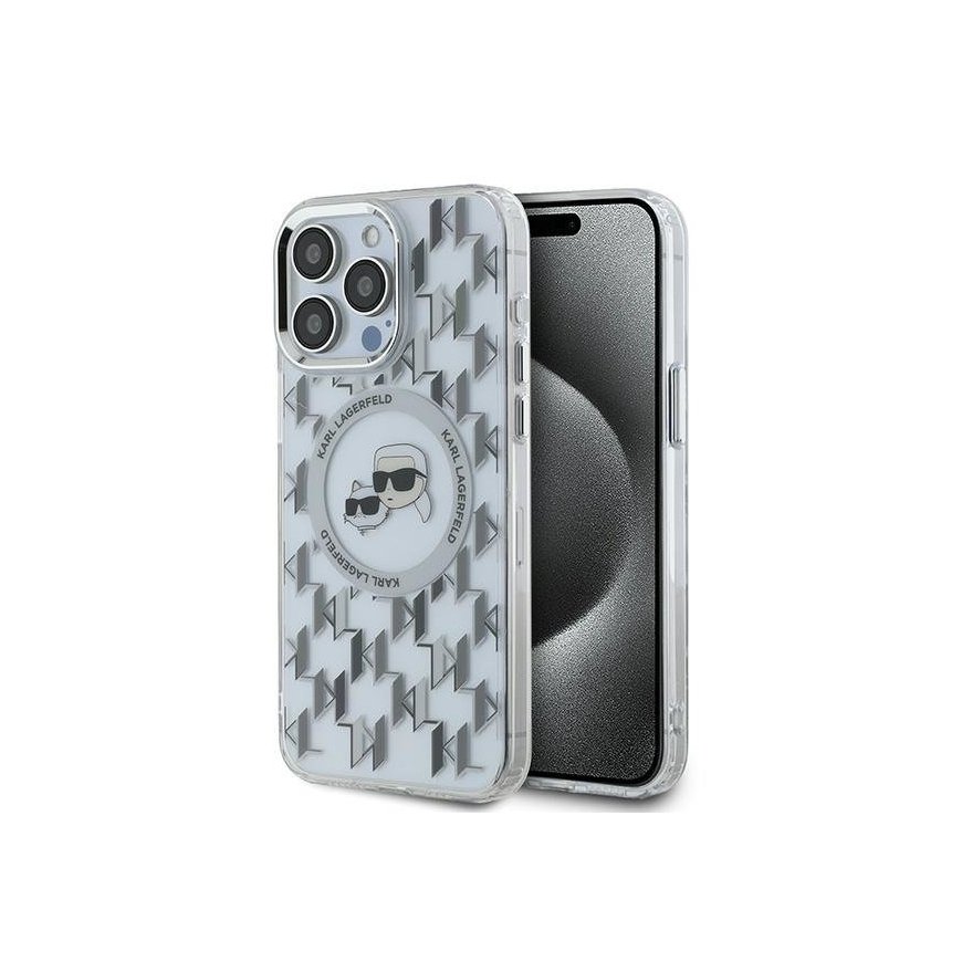 Karl Lagerfeld KLHMP15LHMCKMHT iPhone 15 Pro 6.1" przezroczysty|