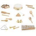 Viga Toys Wooden musical table with a set of 12 percussion instruments Viga Toys Wooden musical table with a set of 12 percussion instruments
