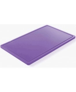 HACCP cutting board for allergy sufferers GN 1/2 purple - Hendi 826164