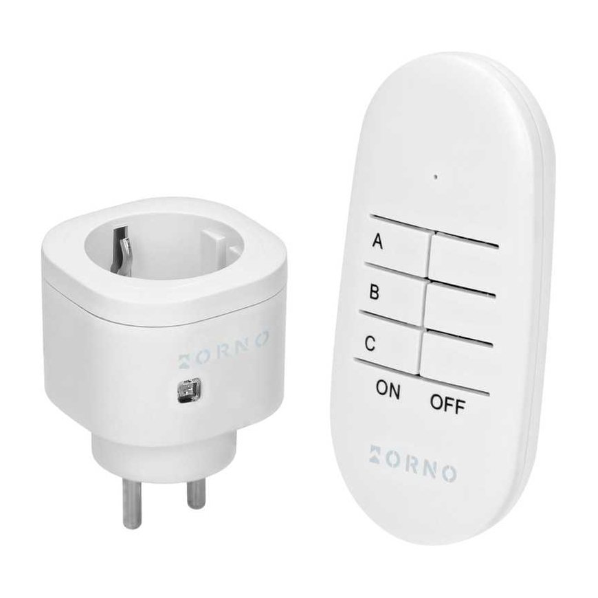 Orno Wireless mini socket is controlled