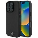Case Mercedes MEHMP16X23RBARK iPhone 16 Pro Max 6.9" black/black hardcase Textured And Plain Leather MagSafe Case Mercedes MEHMP16X23RBARK iPhone 16 Pro Max 6.9" black/black hardcase Textured And Plain Leather MagSafe
