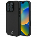 Case Mercedes MEHMP16X23RBARK iPhone 16 Pro Max 6.9" black/black hardcase Textured And Plain Leather MagSafe Case Mercedes MEHMP16X23RBARK iPhone 16 Pro Max 6.9" black/black hardcase Textured And Plain Leather MagSafe