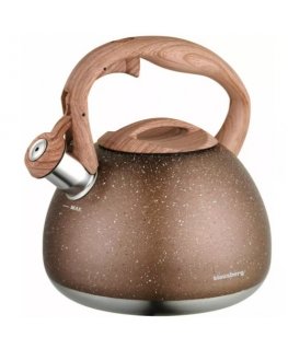 Traditional kettle 2.8l, brown marbled Klausberg.